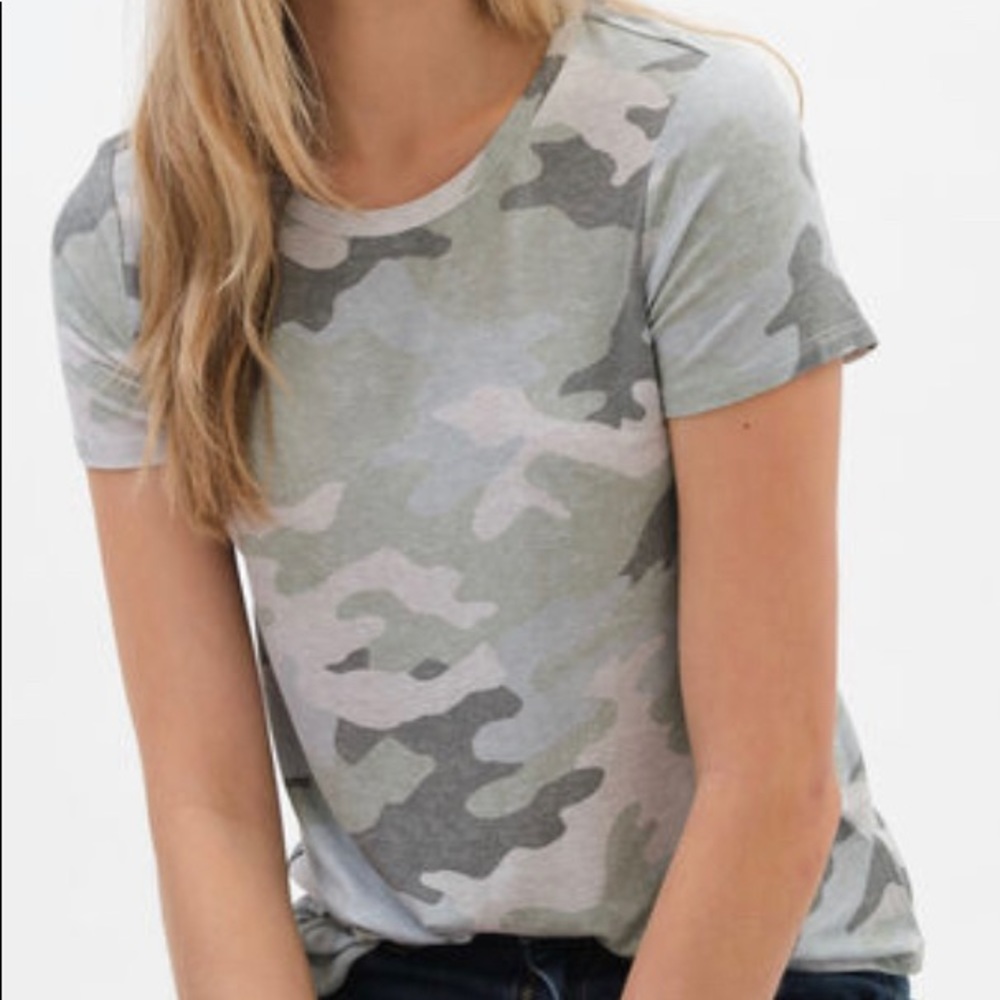 Aeropostale Girls’ Seriously Soft Camo Crew Tee